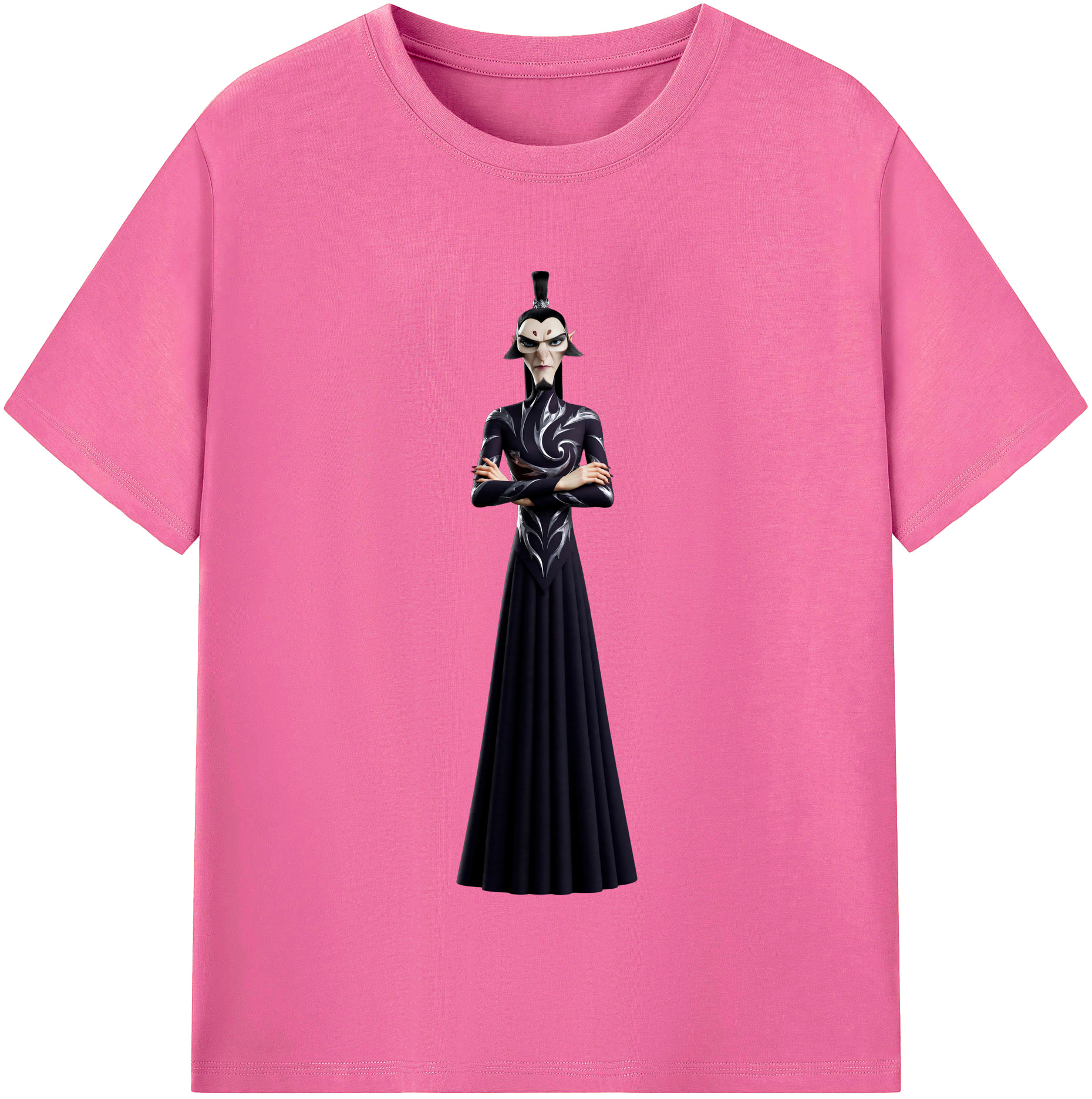 （画像用） Ne Zha 2 ナタ 魔童の大暴れ レディースカジュアルプリントTシャツ（綿100％）